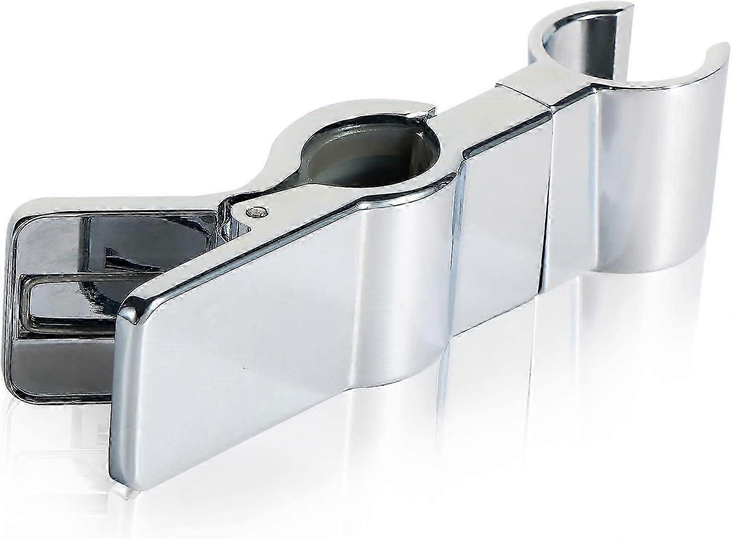 Hand Shower Holder - Chrome Adjustable Clamp for 18-25mm Rod