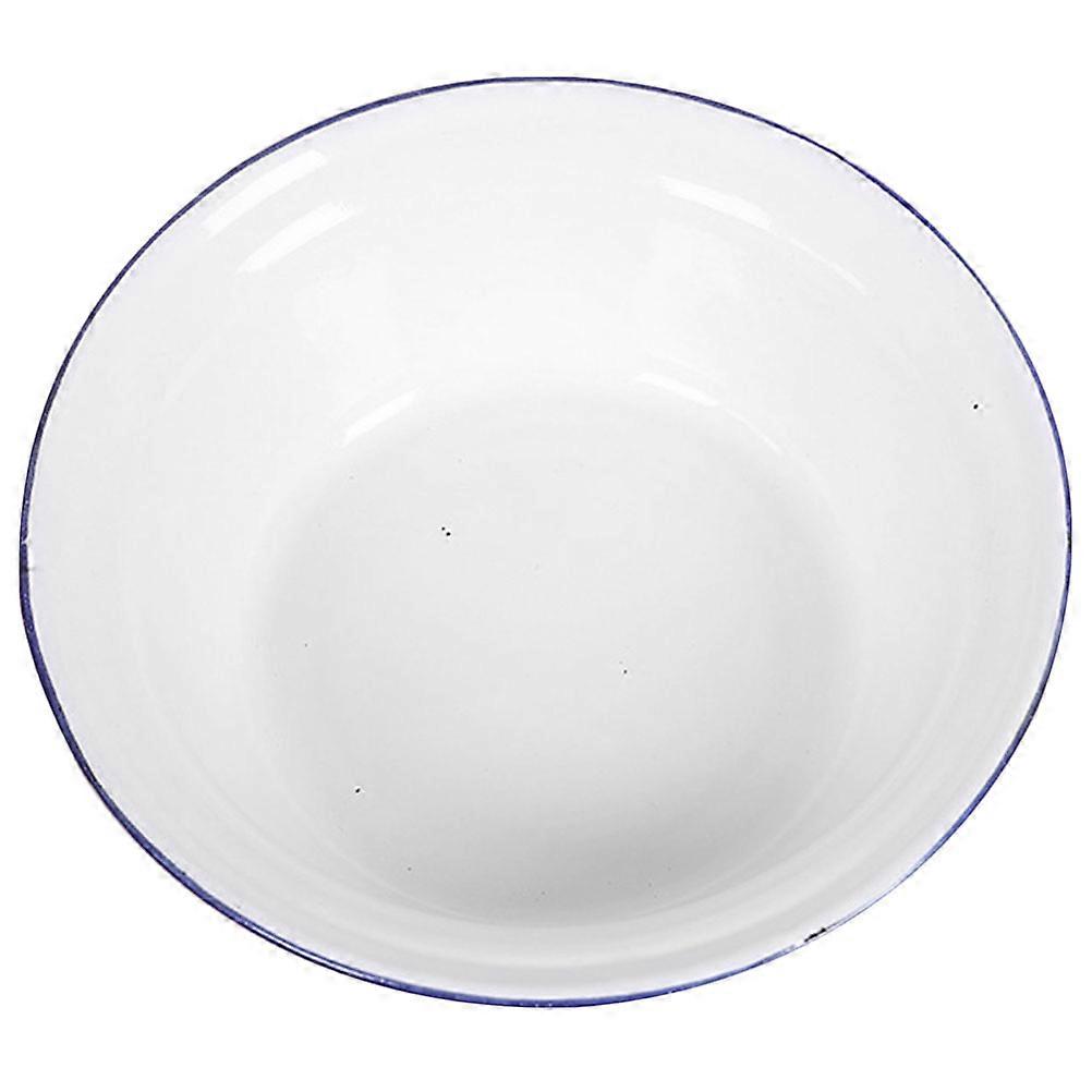 Deep Mince Pie Baking Tray Enamelware For Baking And Roasting White 8.7X8.7X2.6in 1Pcs