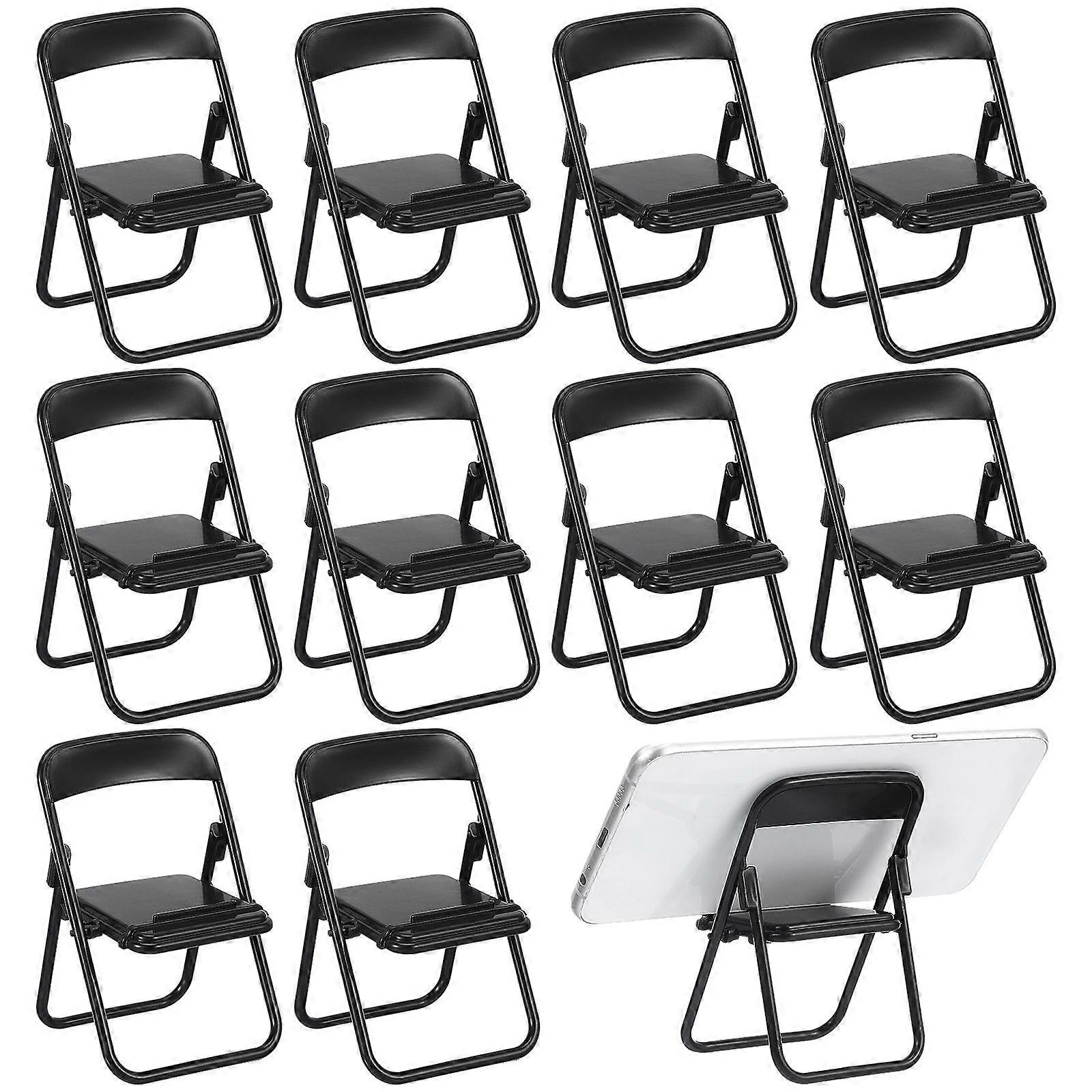 12pcs Mini Folding Dollhouse Chairs Black Miniature Furniture Model Durable Decor For Home Office Diy Craft
⬇️
**12pcs Black Mini Folding