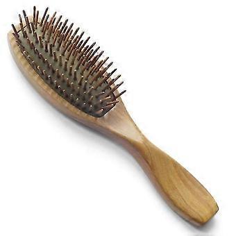 Sandalwood Hair Brush Wooden Natural Handmade Detangling Massage Hair Comb With Gift Box