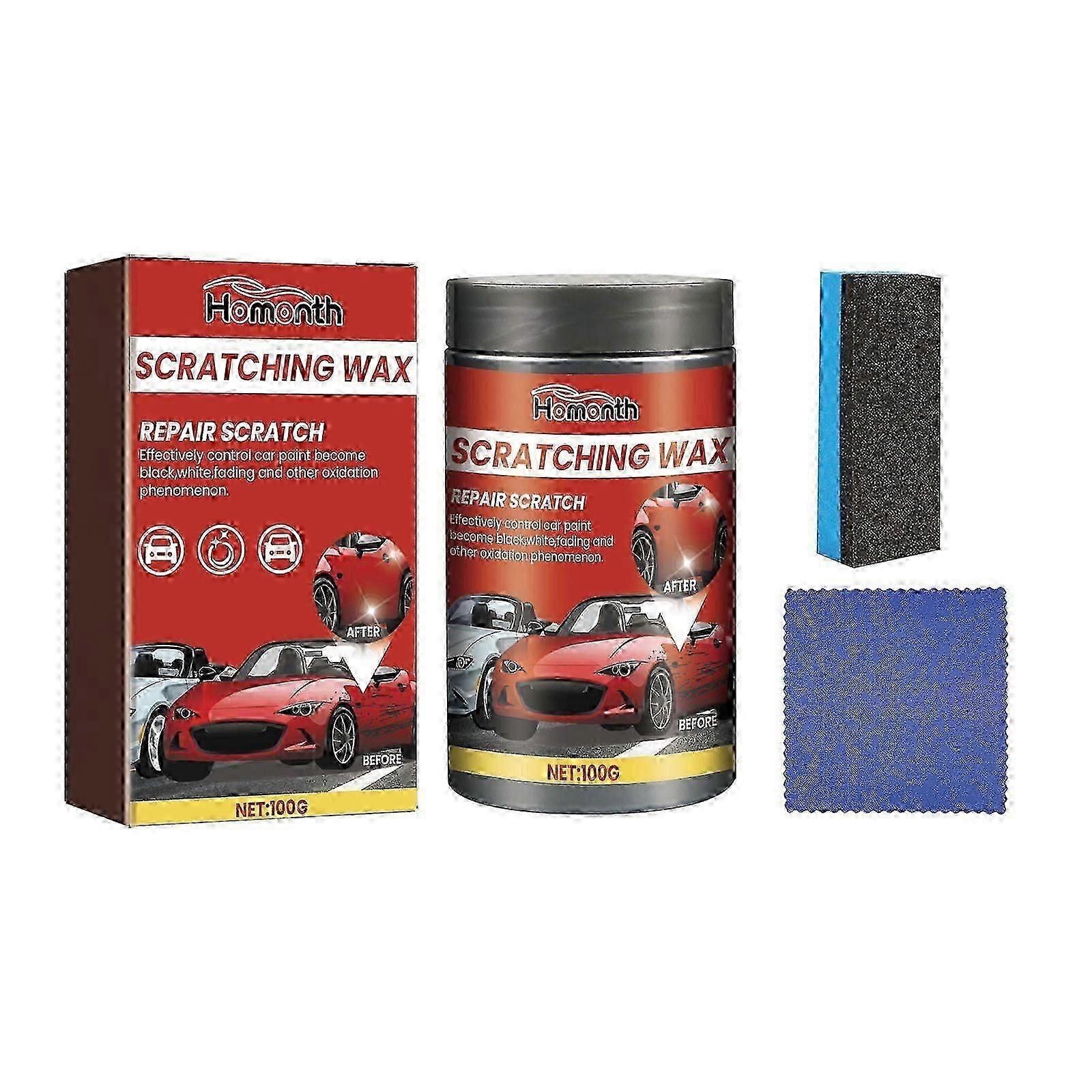Billack Scratch Remover, Billack Scratch Reparation Rengöringsduk Scratch Maintenance Agent