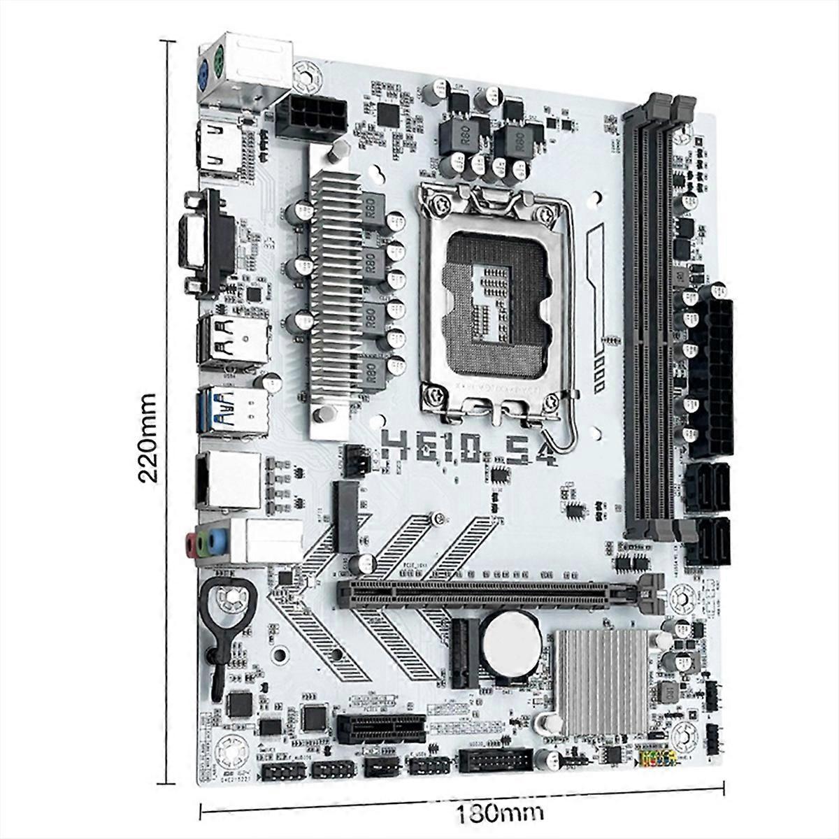 H610 S4 Motherboard LGA 1700 Support 12/13/14 Generation Desktop