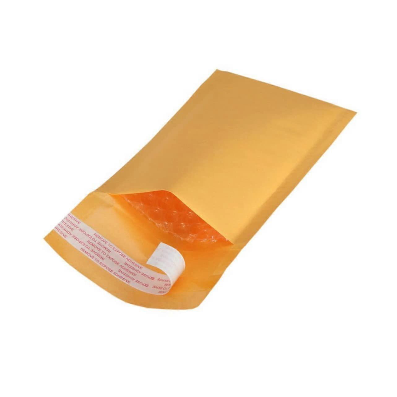 Bubble Envelopes, Pack of 50, Kraft Paper, Padded Envelope, Bubble Mailer