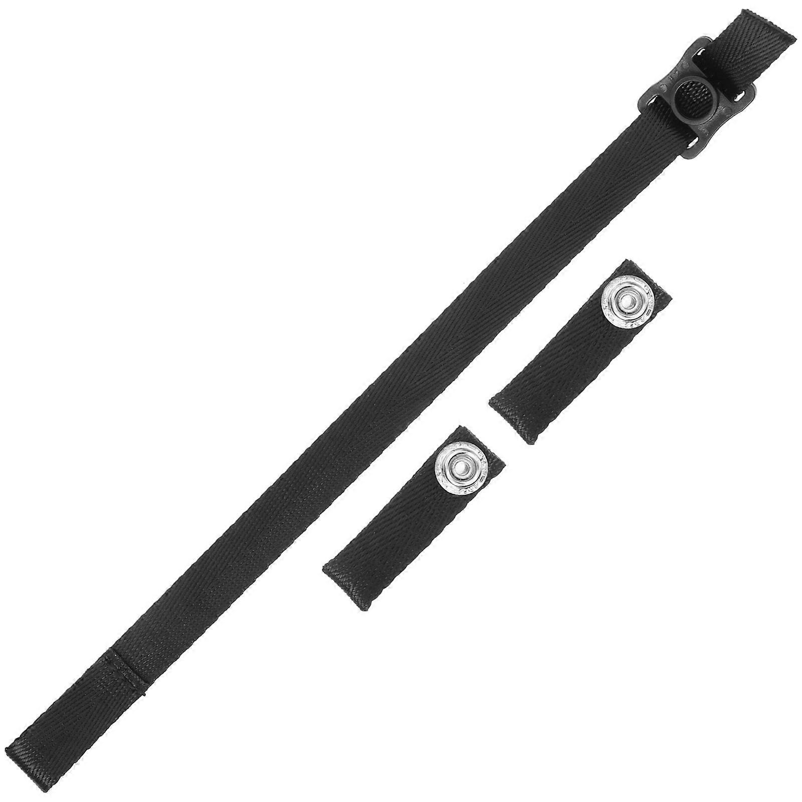 1 sett hjelm hakestropp universell hjelm løkke hockey sport polyester hjelm hakestropp