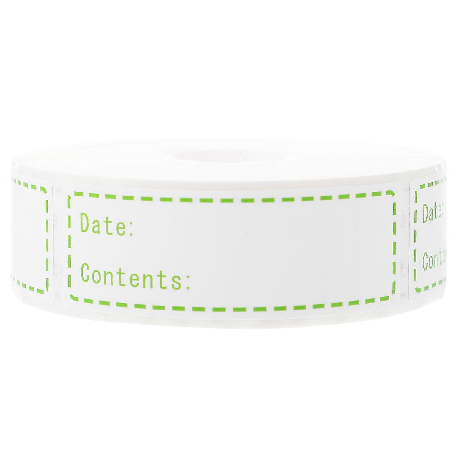 Kitchen Stickers with Strong Adhesion for Home Use Waterproof and Cold Resistant Glassine Paper Labels 1 Roll