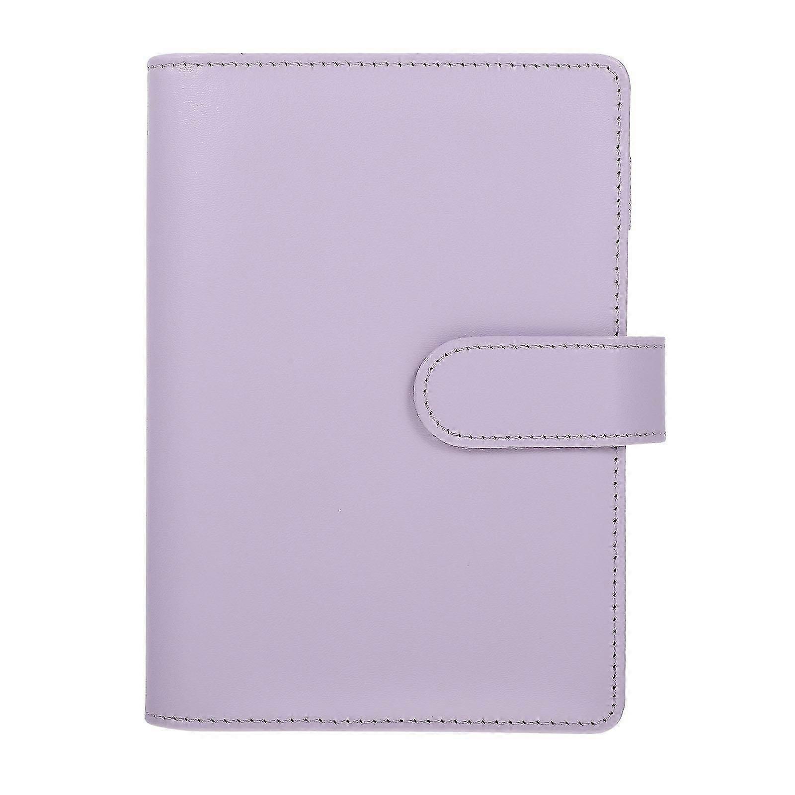 1 Set Budget Binder with Zipper Envelopes Portable A6 Money Saving Binder