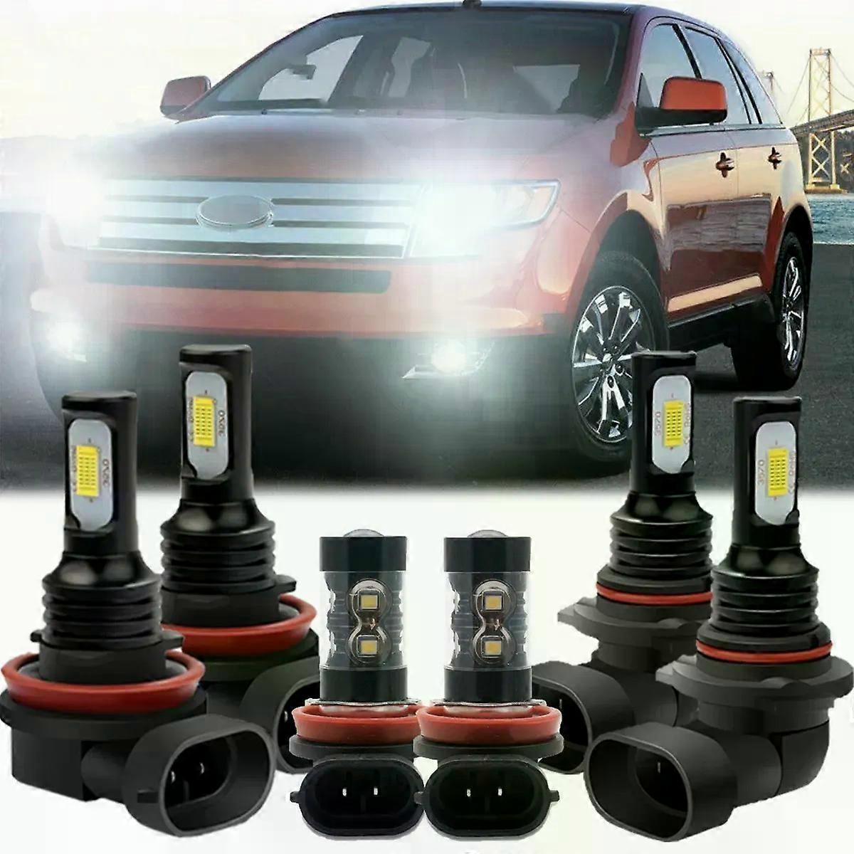 Kit De Focos Led Para Ford Edge 2007-2010 9005 H11