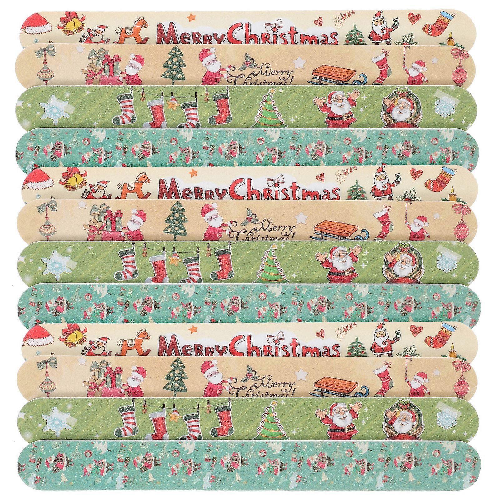DIY Christmas Nail Files, Versatile Tools for Creative