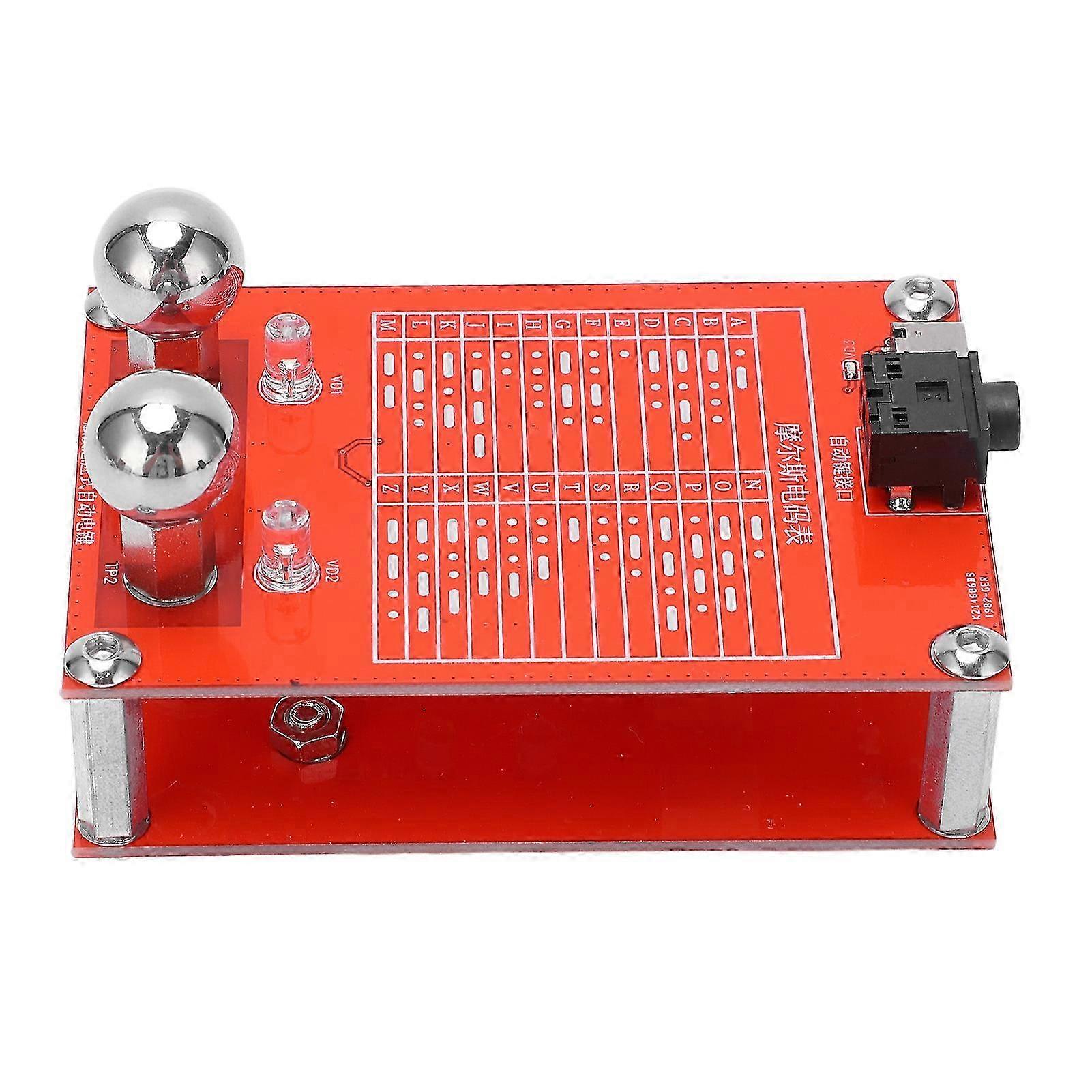 Touch Sensitive Automatic Telegraph Key for Shortwave Radio with 3.5mm Output Interface