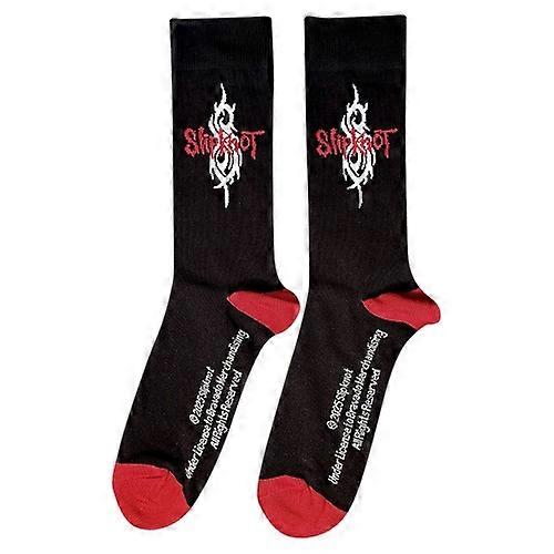 Slipknot Unisex-Socken mit Tribal-S-Text für Erwachsene