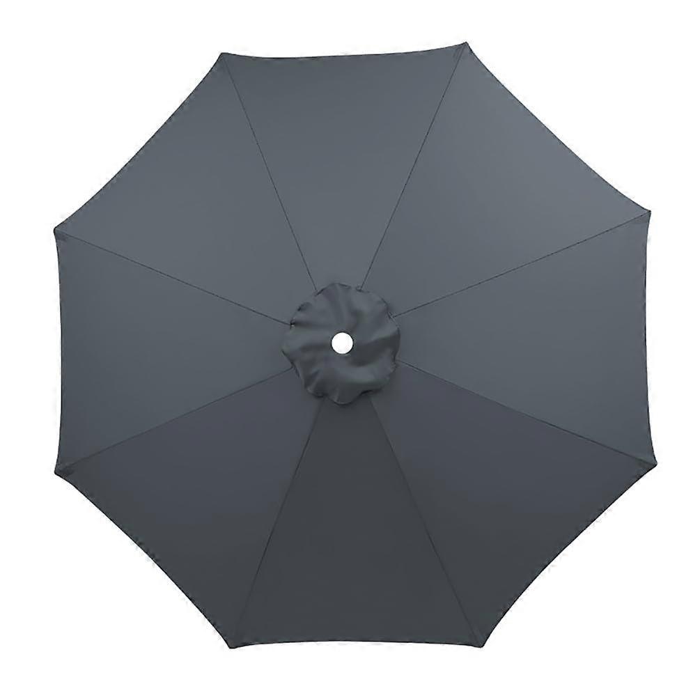 Replacement canopy for 9 ft/2.7 m terrace umbrella, suitable for 6/8 ribs, replacement cover for table, market, and patio umbrellas (canopy only).