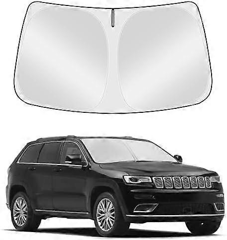 Windshield Sunshade for Jeep Grand Cherokee 2011-2024 2025 Front Window Sun Shade Custom Sunscreen Double Layers Design SZRH