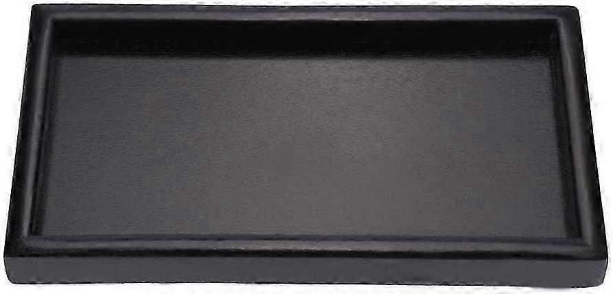 Rectangular Wooden Tea Tray for Serving Snacks, Coffee, and Meals - Suitable for Restaurants (25 * 18 * 2cm)