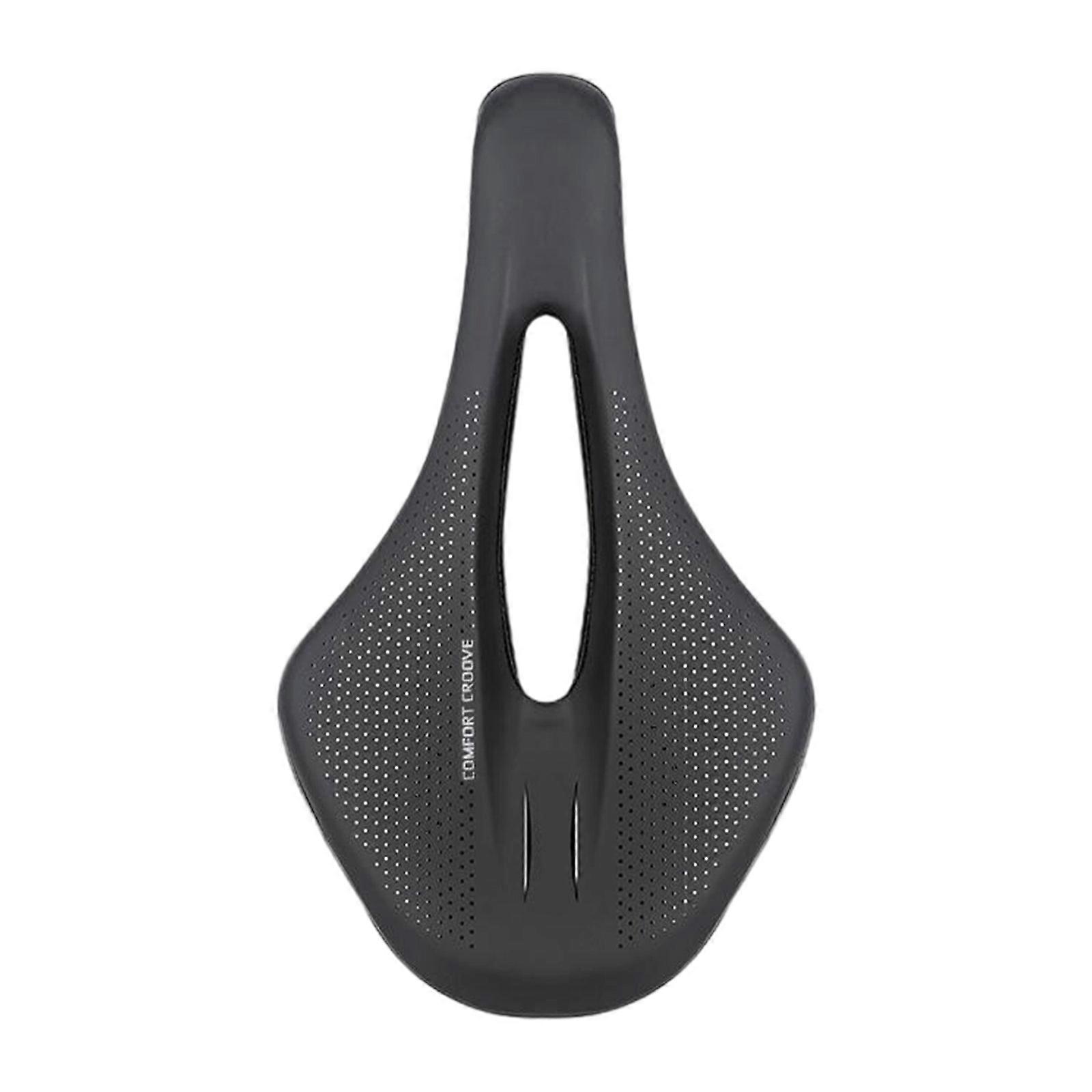 Waterproofed Bicycles Seated Cushions High Elasticities Comfortable Saddles for Enhancing Cycling Comfortable  Black