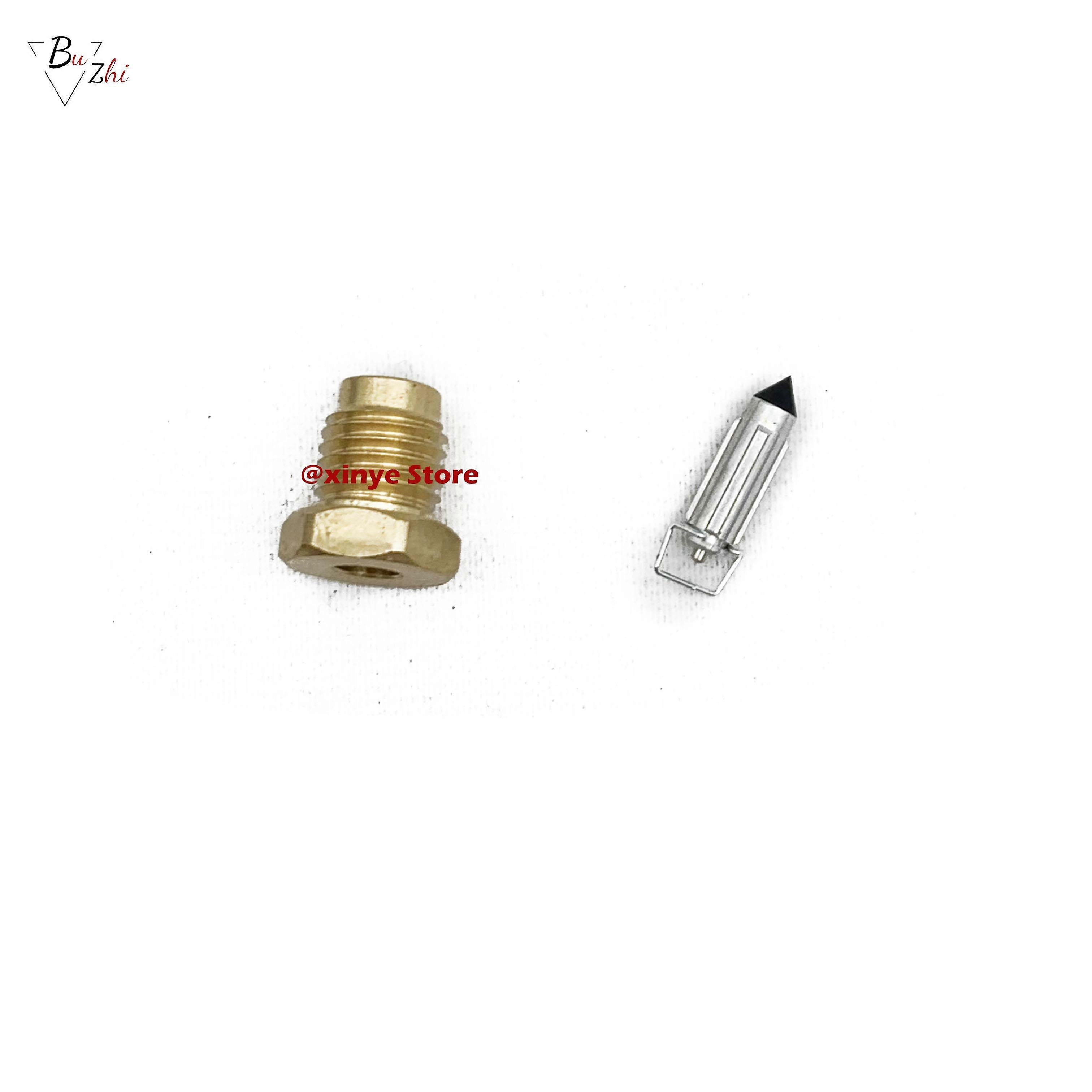 Vhodné 4 sady / 1 sada Karburátor Carb Repair Rebuild Kit plávajúce sedlo ihly