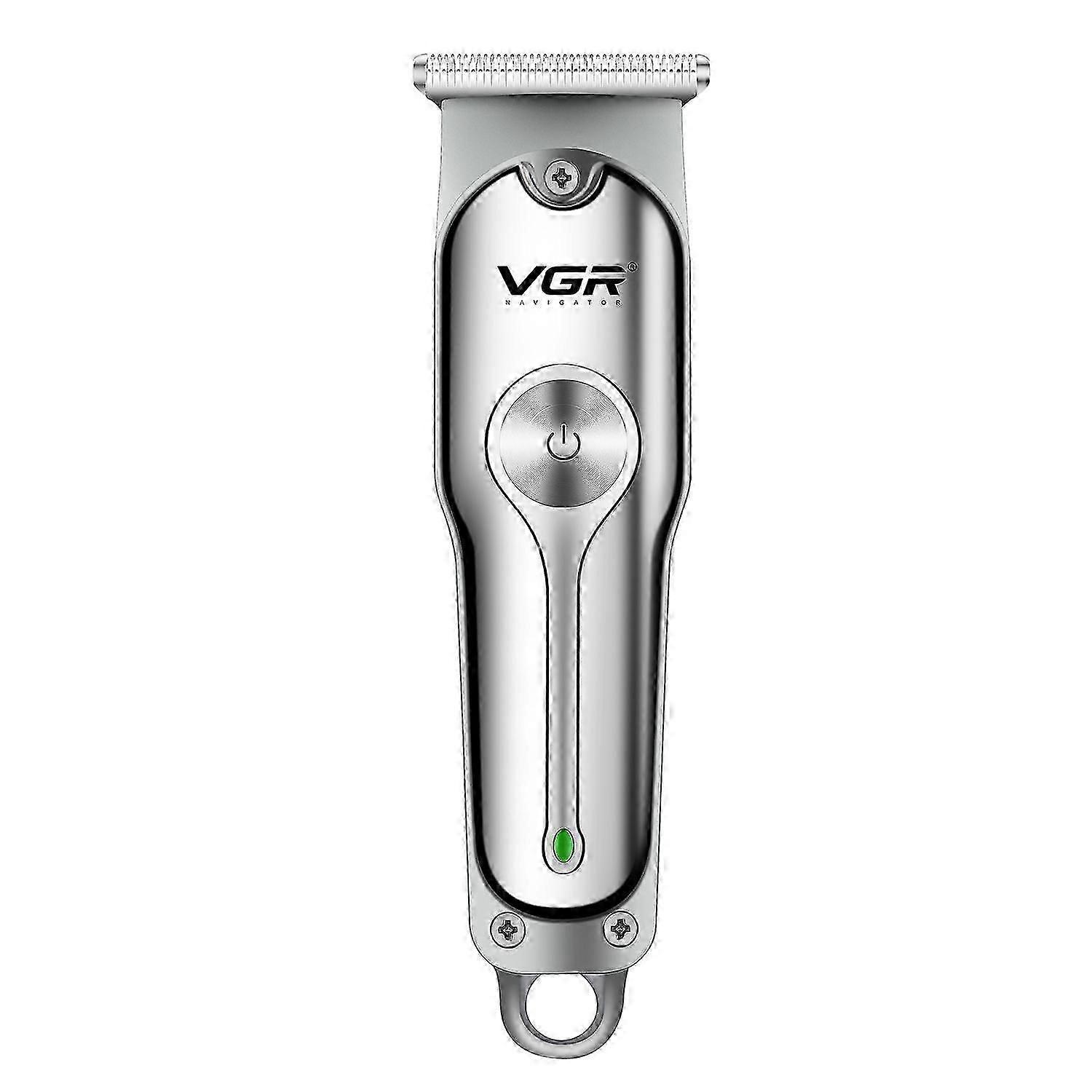 VGR V-071 5W kolstål blad USB elektrisk hårklippare