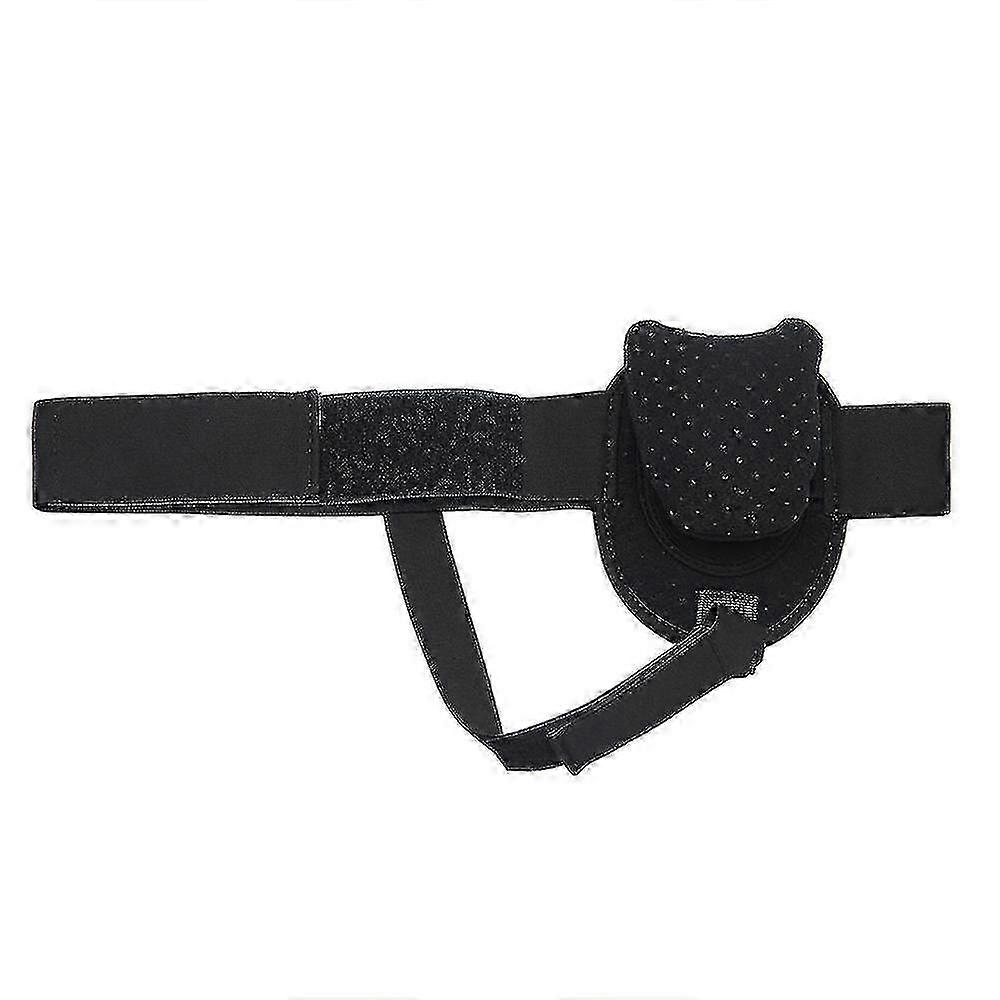 قابل للتعديل الكبار فتق حزام رجل الأربية دعم نفخ كيس فتق مع 2 منصات ضغط قابلة للإزالة لتخفيف الآلام