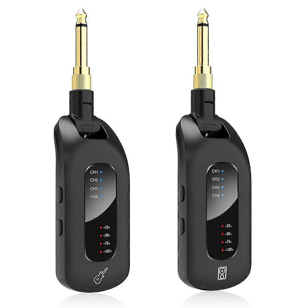 5.8GHz Wireless Guitar Audio System Rechargeable Transmitter and Receiver Electric Guitar Bass Part
