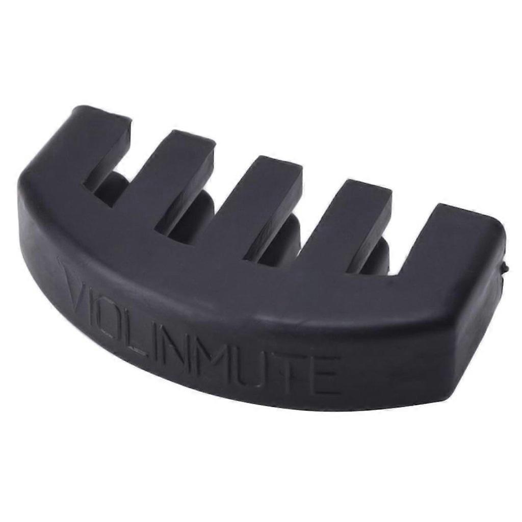 Violin Practice Mute Silicone for 1/2, 3/4, 4/4 Violin Sizes, Beginner-Friendly, Effective Sound Dampening