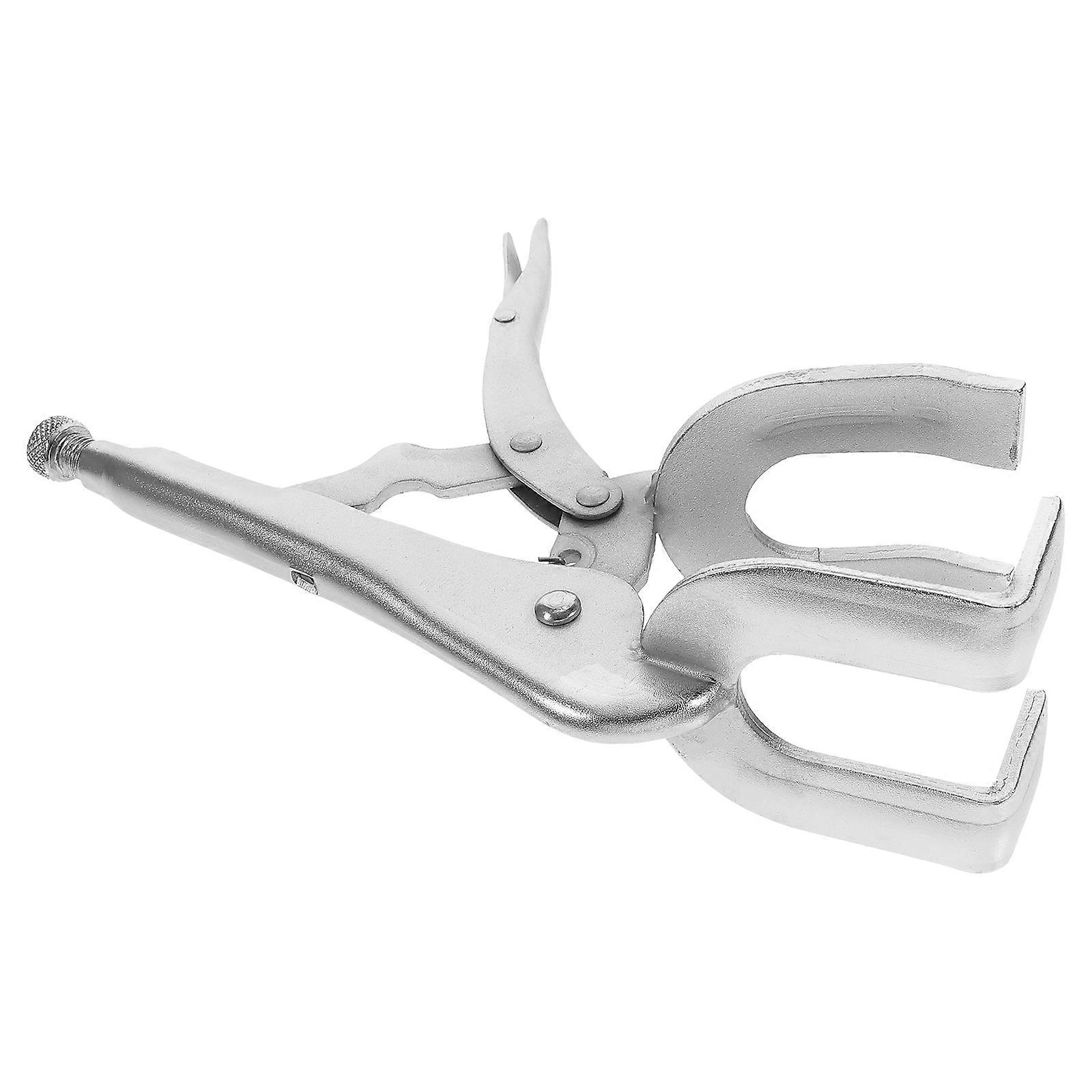 Heavy Duty Locking Pliers for Welding, Soldering, and Workshop Clamping – U Shaped Grip Tool for Mechanical Applications