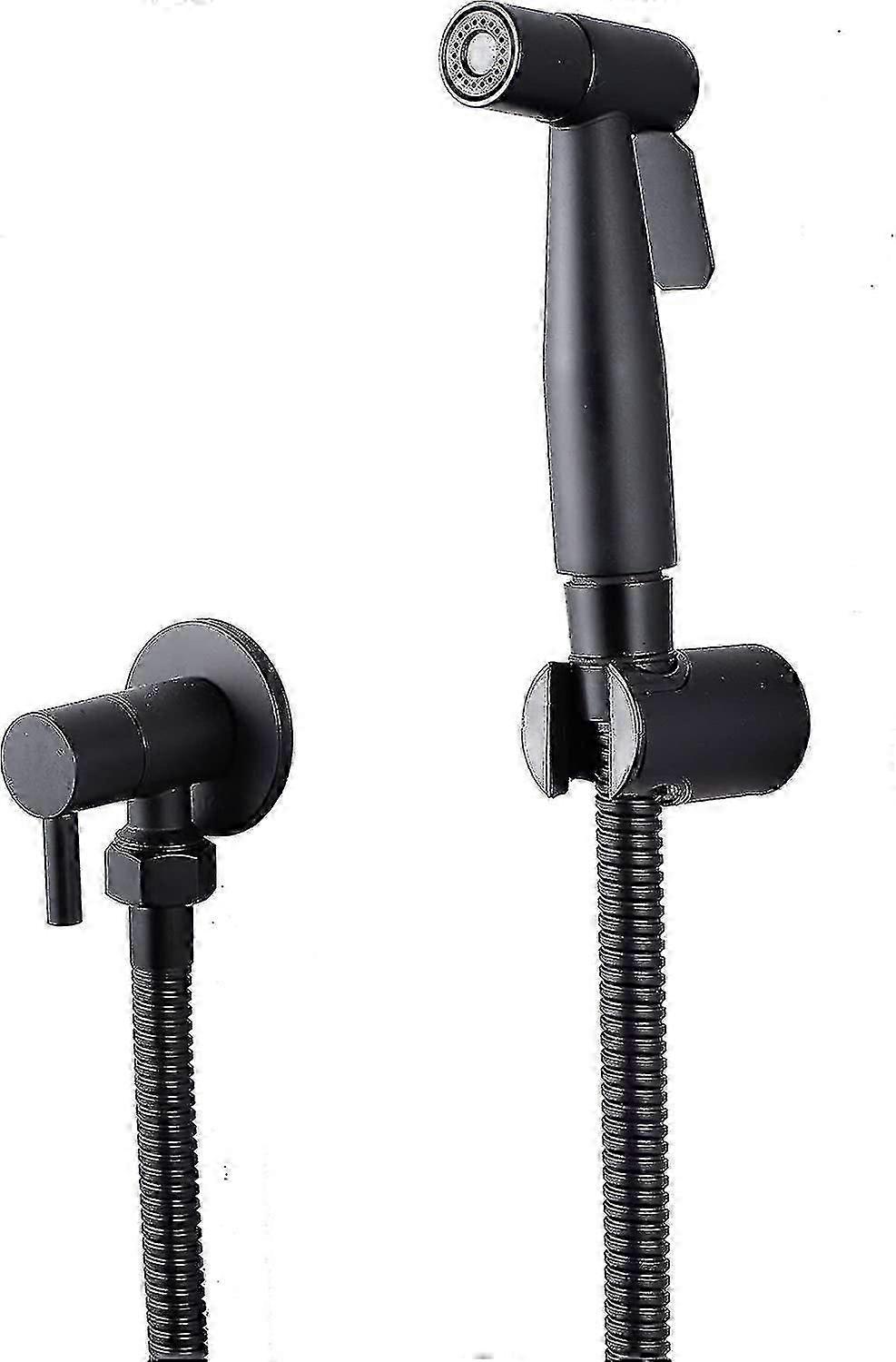 Bidet-Sprühset für WC mit Edelstahlschlauch