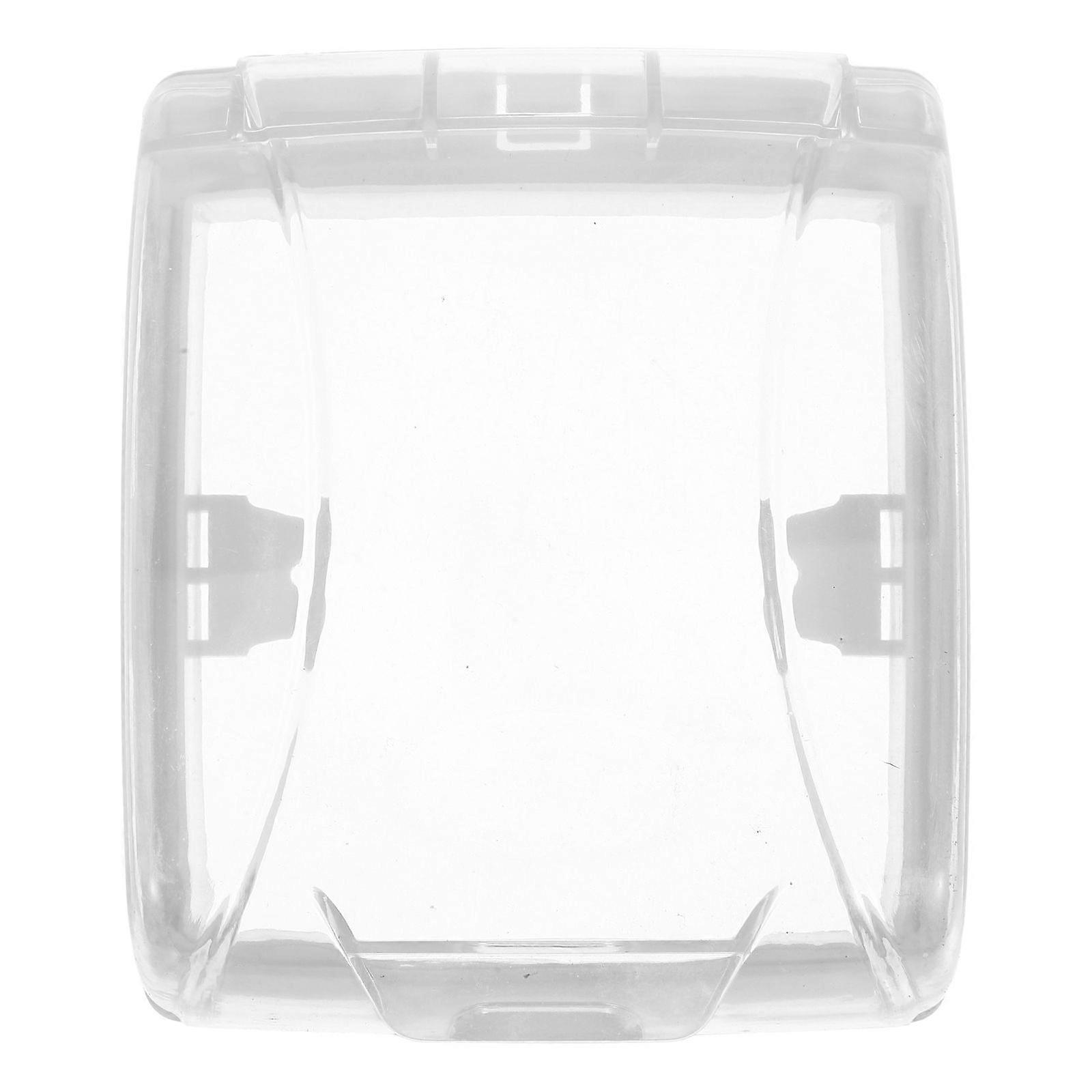 ドアベルレインカバー透明ドアベル防水カバー耐候性プロテクタードアベルアタッチメントシールドドアベルチャイム用