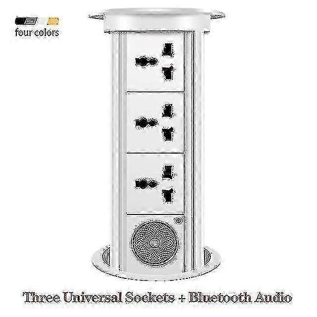 Automatic Pop Up Socket Eu Fr Uk Us Universal Standard Plug Adapter Lift Smart Home Appliance Usb Ty