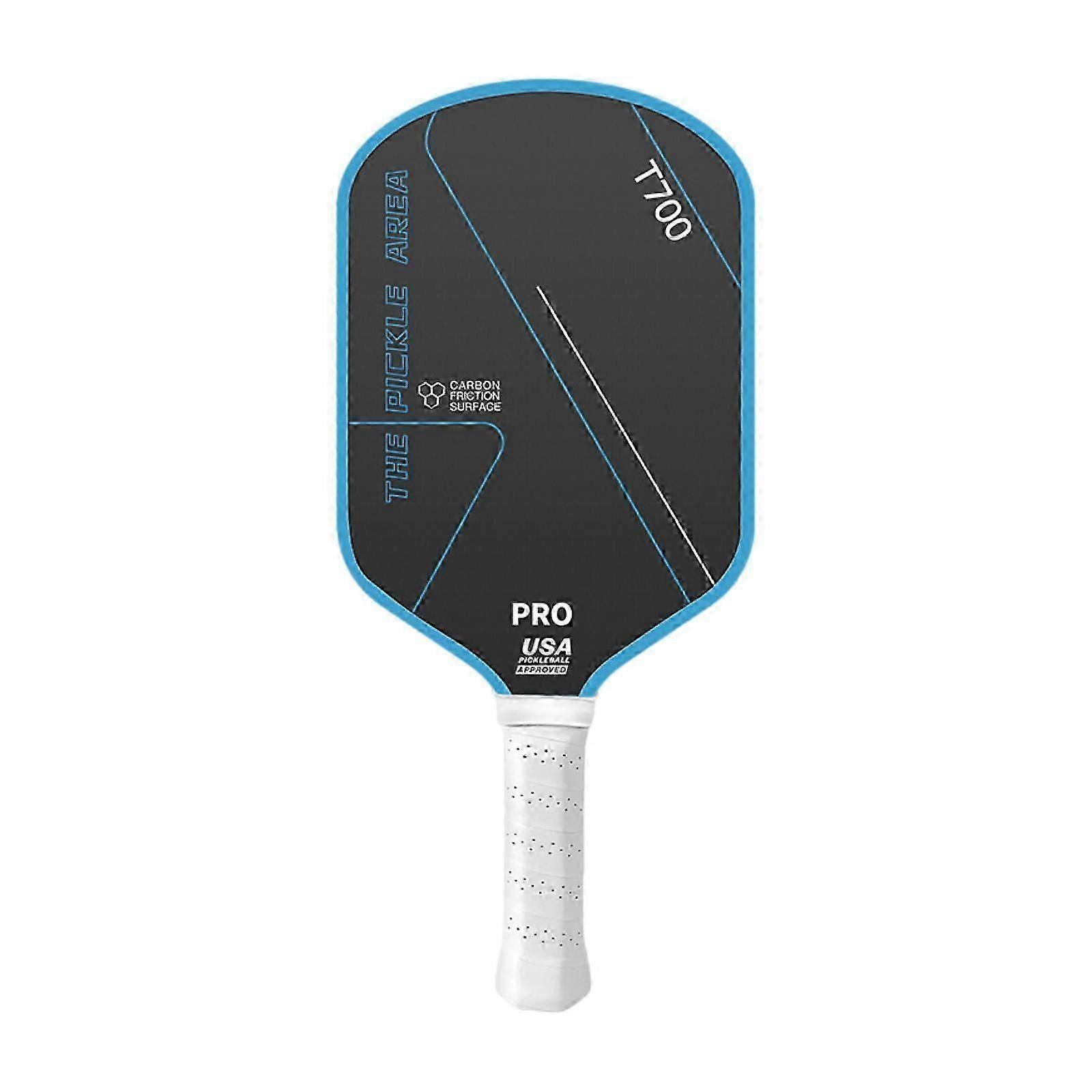 Pickleball Paddle Carbon Fiber Pickleball Racket Ergonomic PP Honeycomb Core Rose Red Edge