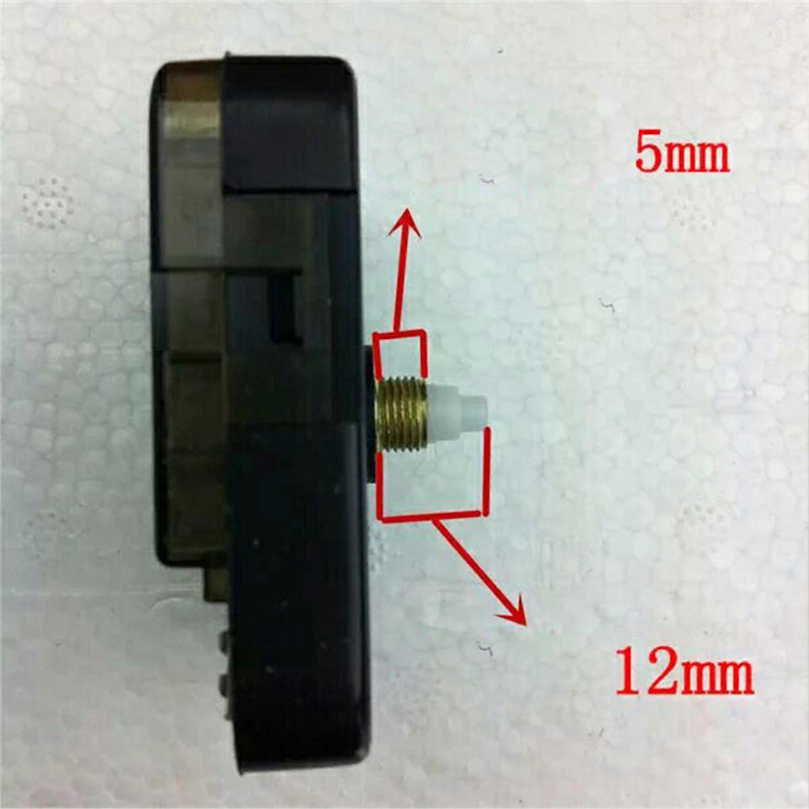 Clock Movement Mechanism Replacement Accurate Silent Wall Clock Mechanism for Repair Crafts Jump Seconds