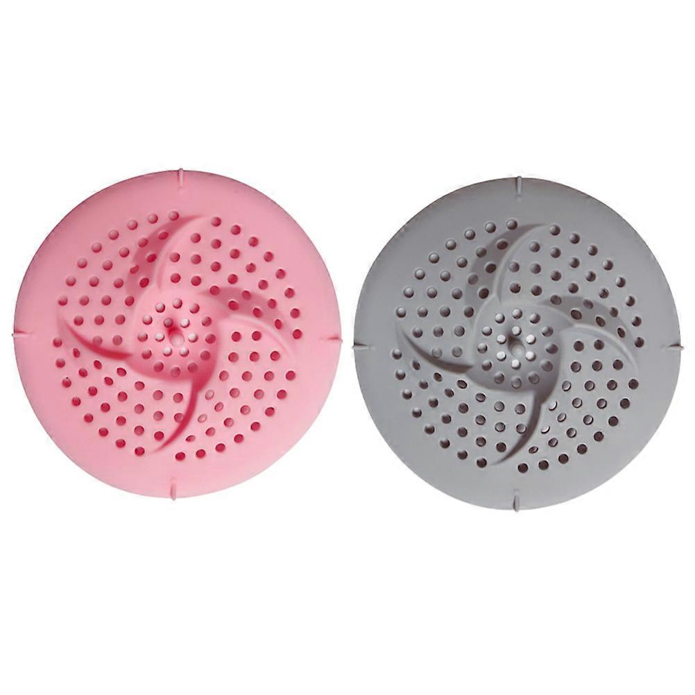 Bathroom Plugs For Sinks Sink Drain Covers Cockroach Blocker Odor Blocker Grey 2Pcs