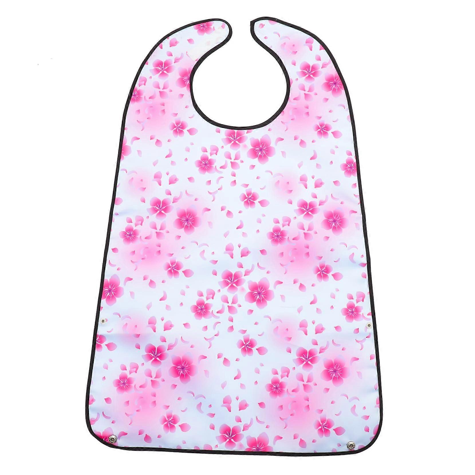 Seniors Bibs Large Polyester Weaning Bibs for Adults with Collapsible Clothes Protector and Funny Design