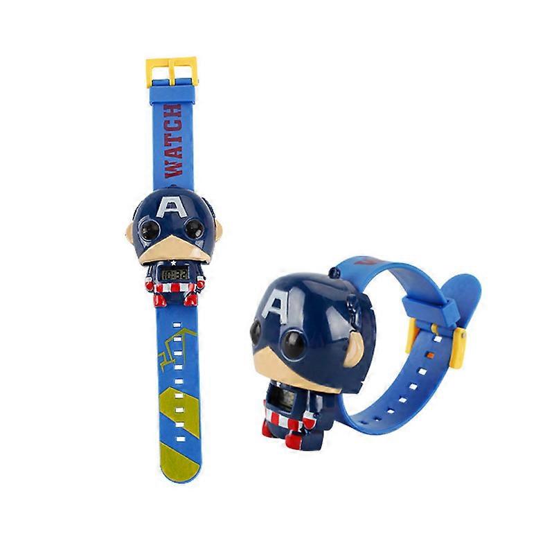 Kids Cartoon Learning Watch Type 3, Retractable, 20 x 2 cm, ABS