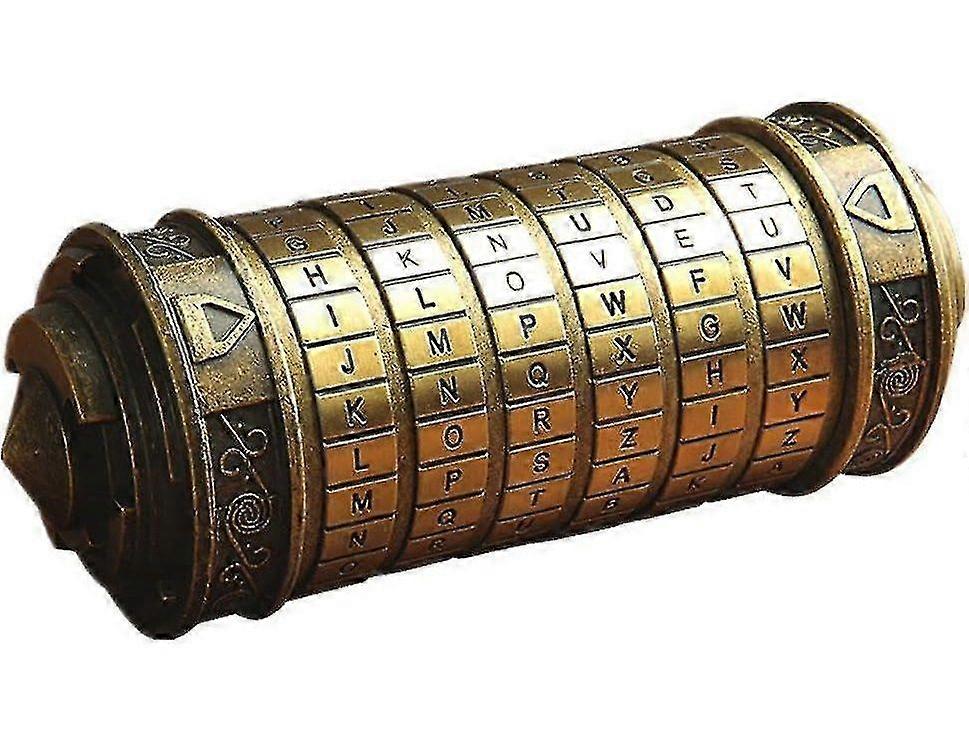 Da Vinci Code Mini Cryptex For Christmas Valentine's Day Most Interesting Birthday Gifts For Boyfriend And Girlfriend Brain Teaser Lock Puzzles