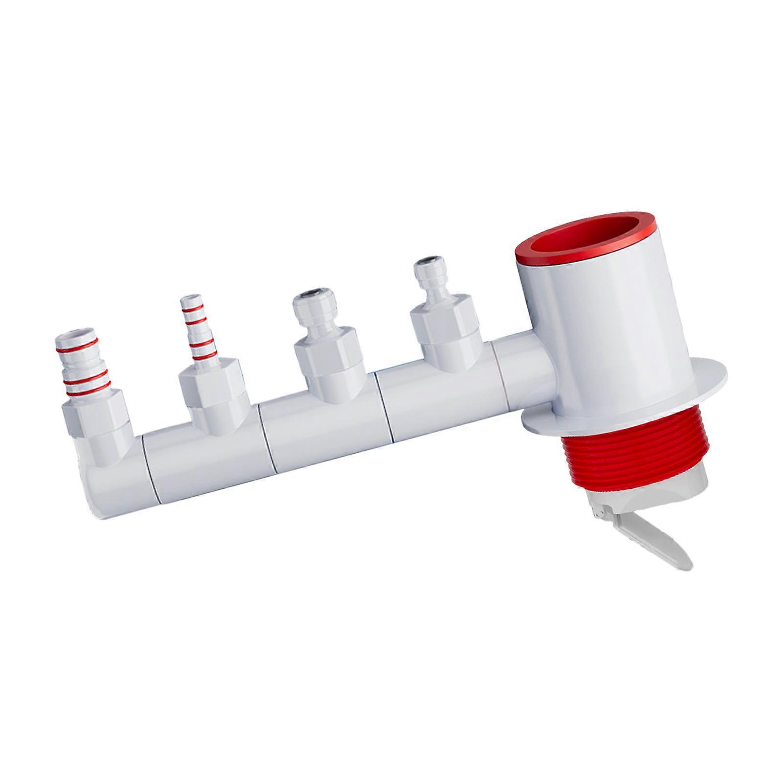 Efficient Three Way Drain Pipe Connector with Not  Odor & Fast Drainages Drain Pipe Connector for Kitchen Bathroom Use Multicolor