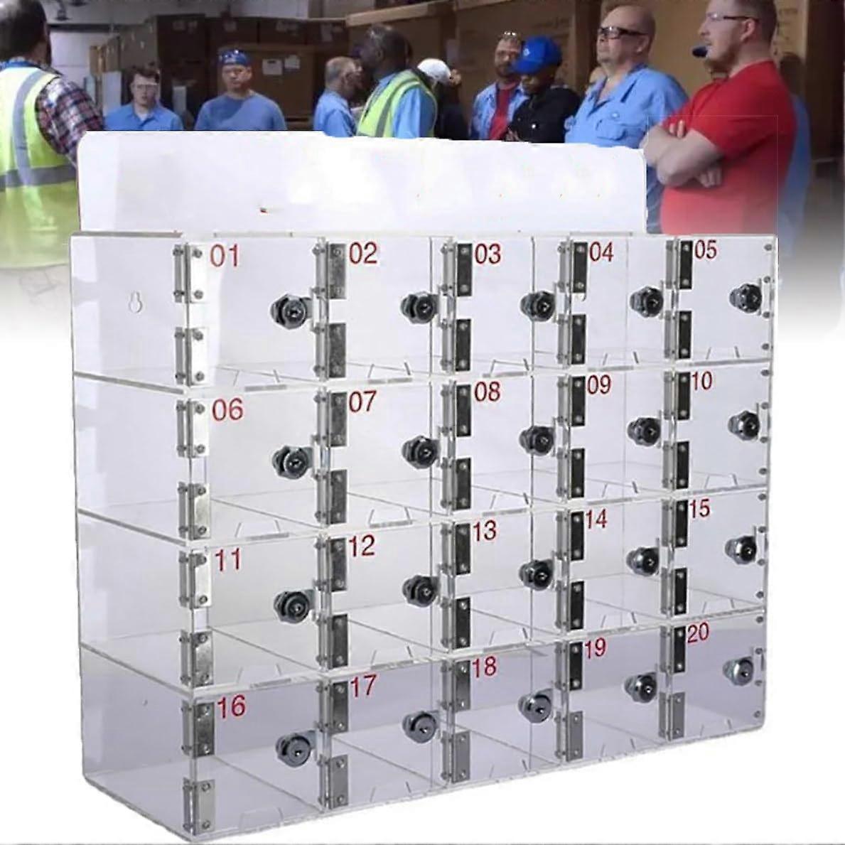 Handy Spind Cabinet Wallmounted Storage Box with 25 Compartments