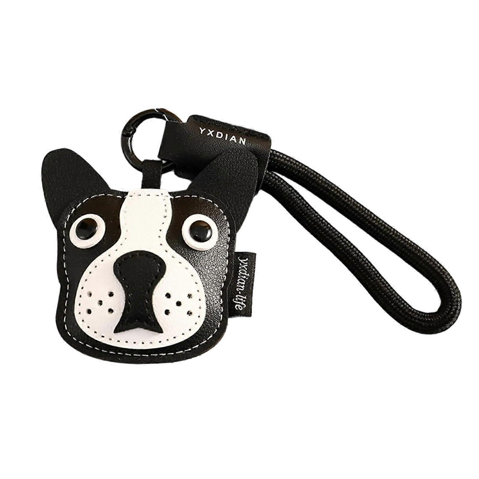 Leather Keychain Soft And Practical Leather Pocket Charm, Student Bag Ornament, Model B