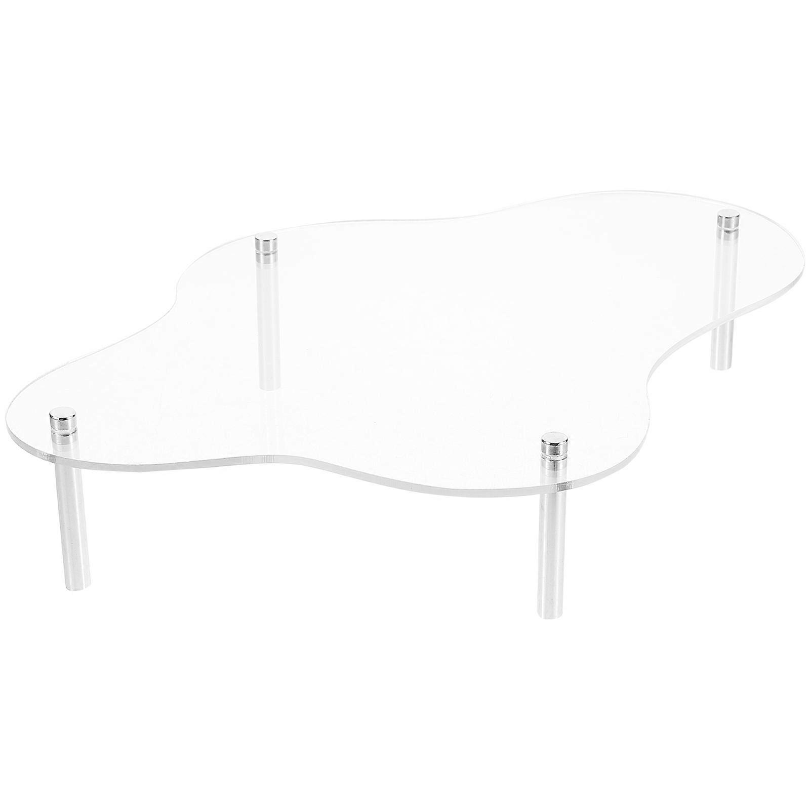 Acrylic Cake Stand Set for Dessert Table Display Assorted Colors Practical and Chic Design 5 Pieces