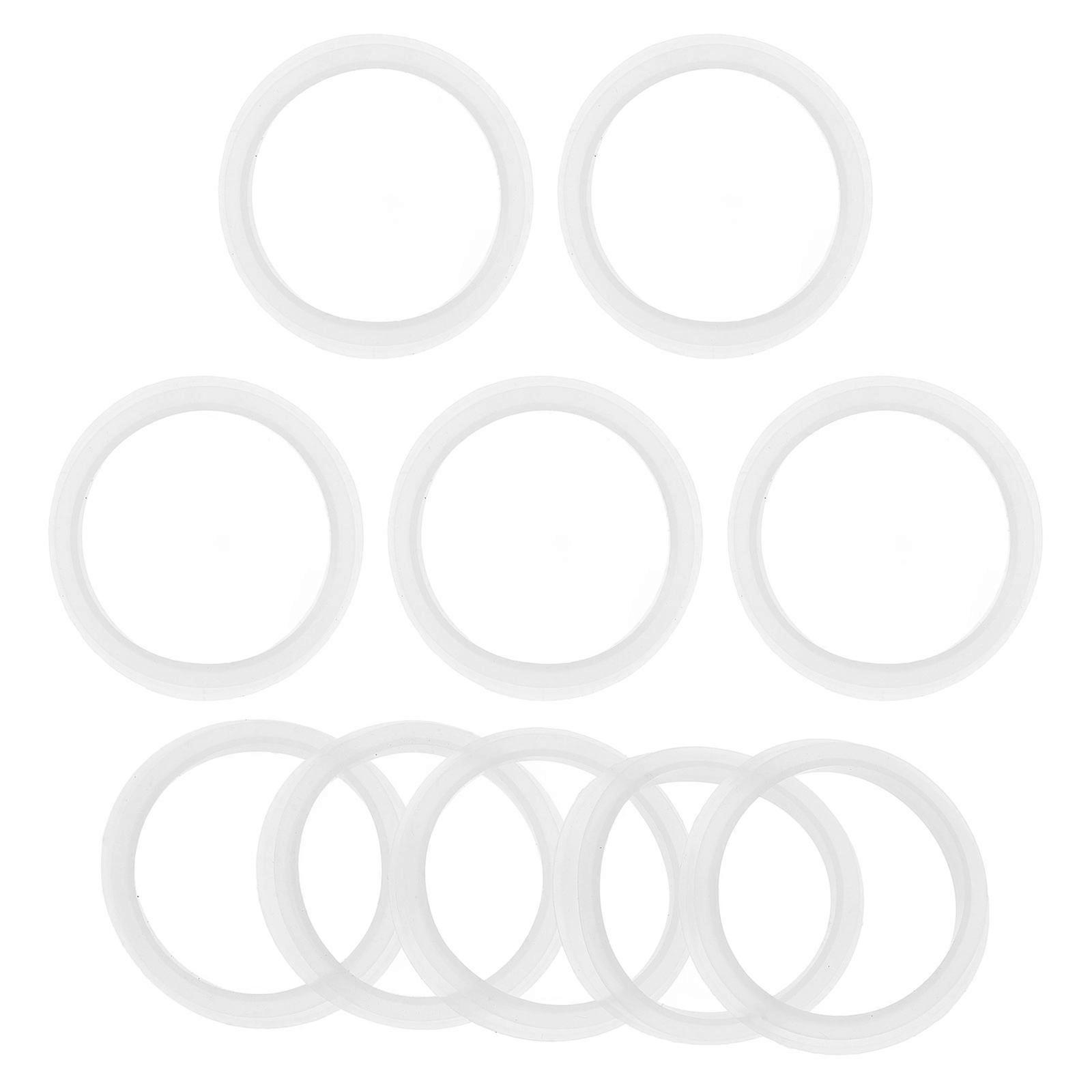 Silicone Sealing Rings for Kitchen Sink Drain Leakproof and Durable with Easy Installation Transparent