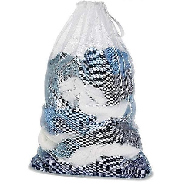 Mesh laundry bag, protects machine-washed laundry, 2 pack