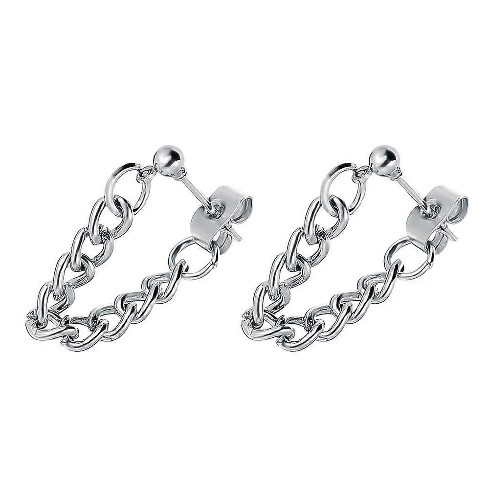 a creative and appealing product description for your **1 Pair Creative Chain Earrings For Women**:
✨ **Elevate Your Style with Our Creative