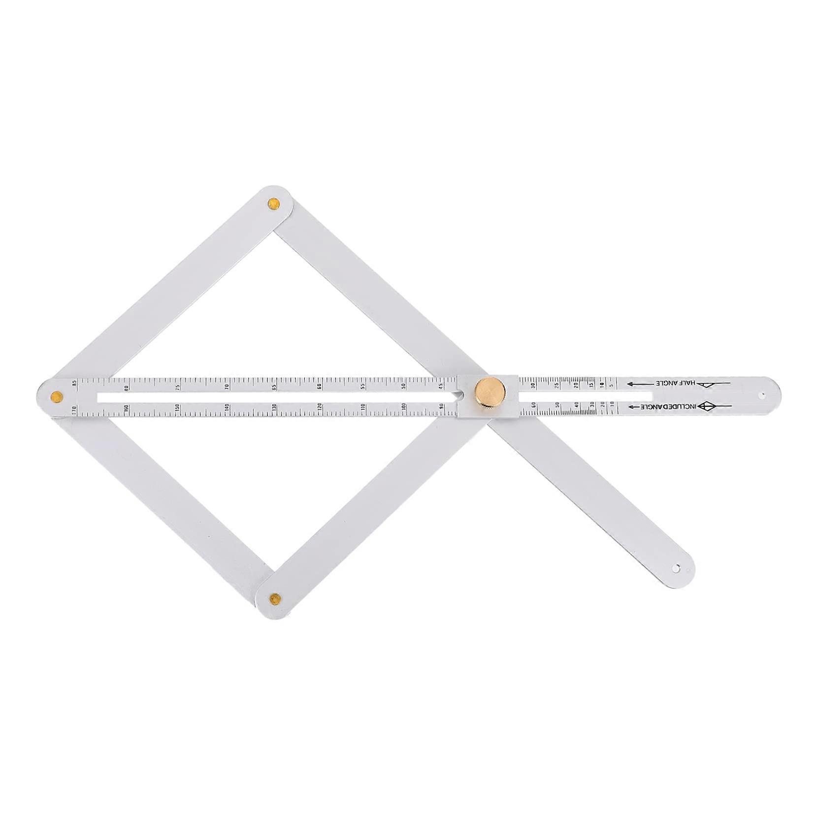 Precision Angle Measuring Tool for Woodwork Adjustable Sawing Angle Finder Durable for Construction and Drafting