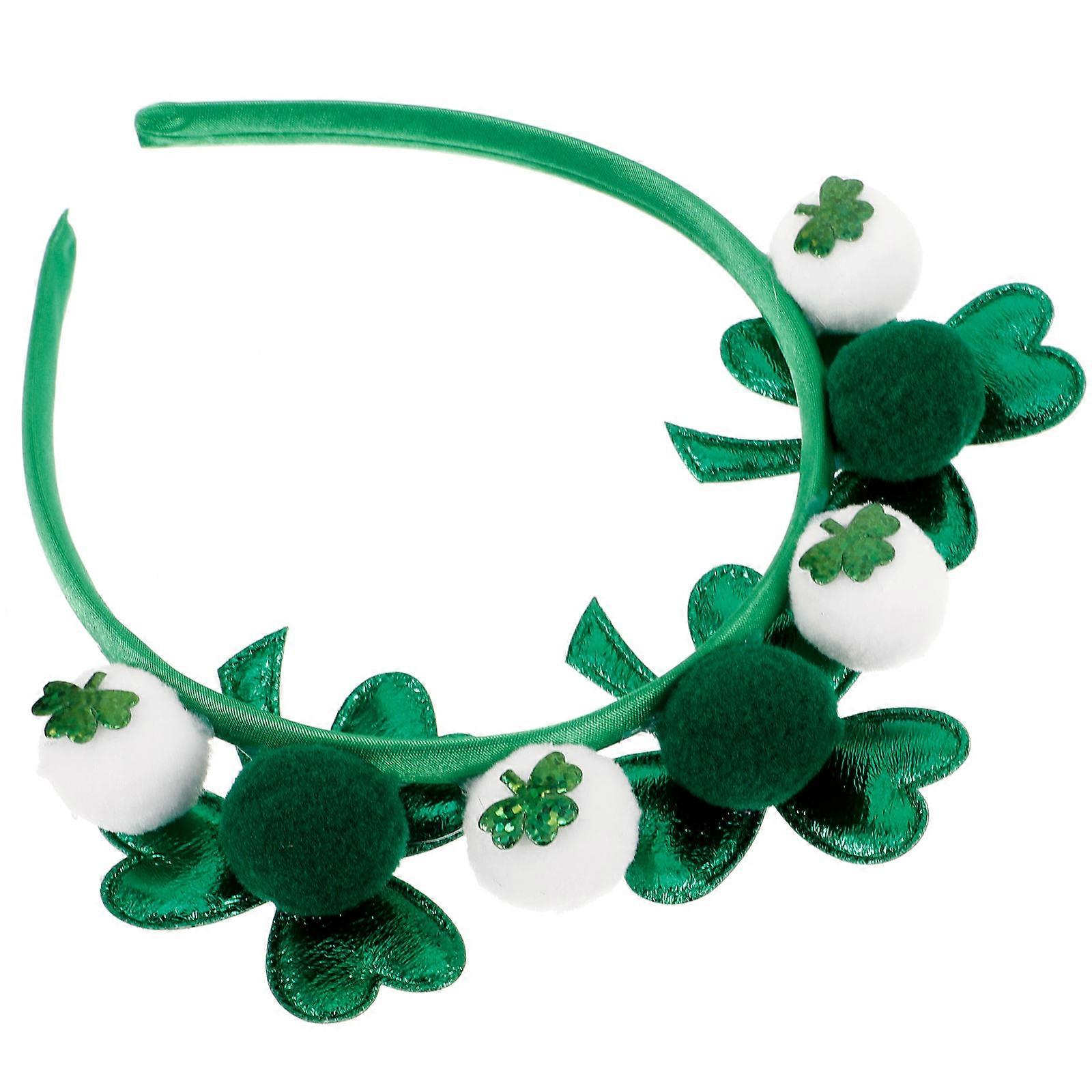Shamrock Festival Headband,Vibrant Design for Special Events,Easy to Wear