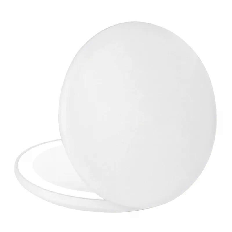 LED Compact Mirror Pocket Mirror Small Travel Makeup Mirror LED Rechargeable Compact Mirrors with Touch Control 3 Colors M89B