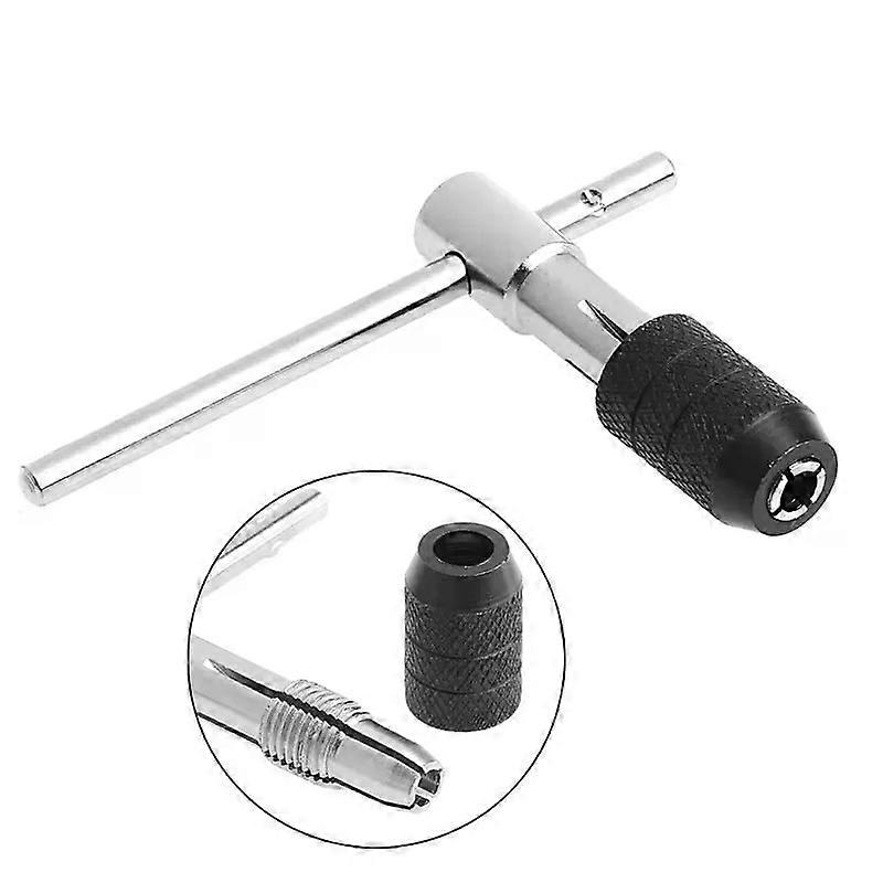 1PC Ratchet Tapping Drill Bit Tapping Wrench Tapping Tool M3-M6 Screwdriver Tap Holder Hand Tool Metric Plug Taps