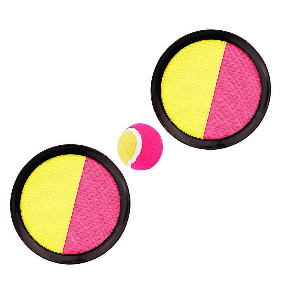 Funny Toss Catch Ball Toy For Kids Outdoor Plaything Red Beach Activities 1 Set