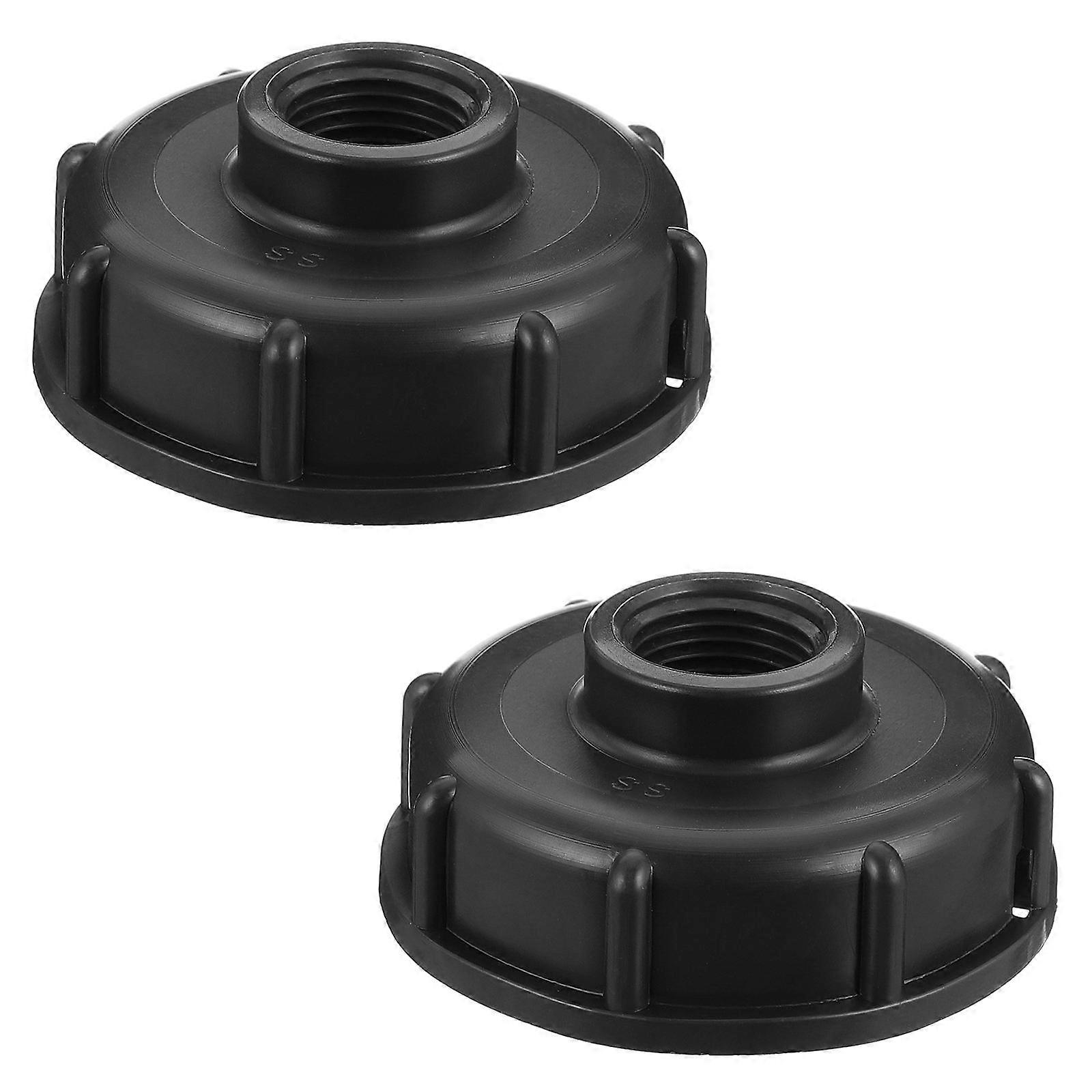 IBC Tote Connector For Hose Accessories Practical For Home Outdoor Usage Small And Compact Design 7.00X7.00X3.00CM 2Set