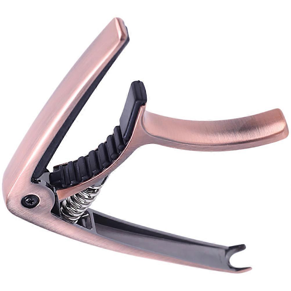 Metal Guitar Capo for Electric, Acoustic & Folk Guitars – Compact, Durable Tuning Clamp for Ukulele & String Instruments – Easy to Use Replacement