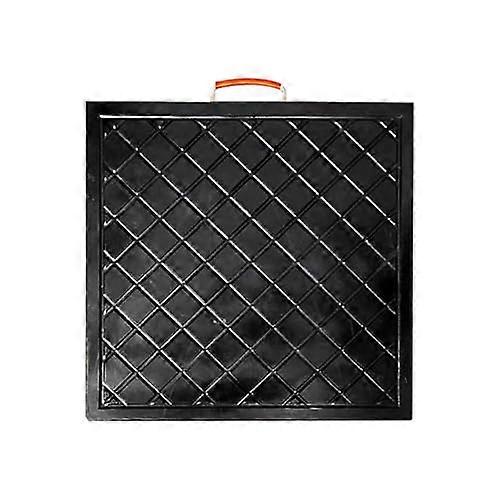 Trailer Jack Pad, Stackable NonSlip Crane Boom Pad (Style B, 30x30)