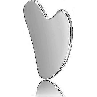 Gua Sha, de Steen van Roestvrij staalgua Sha, Guasha voor Gezicht Opgewaardeerd, Guasha