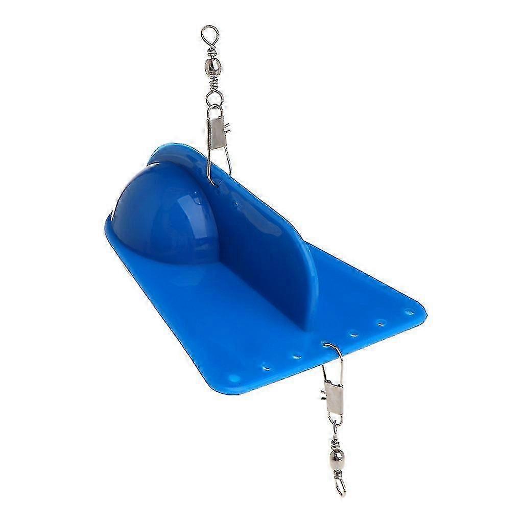 Adjustable Weight Diving Board Fishing Trolling Plate with Artificial Bait for Deep Water